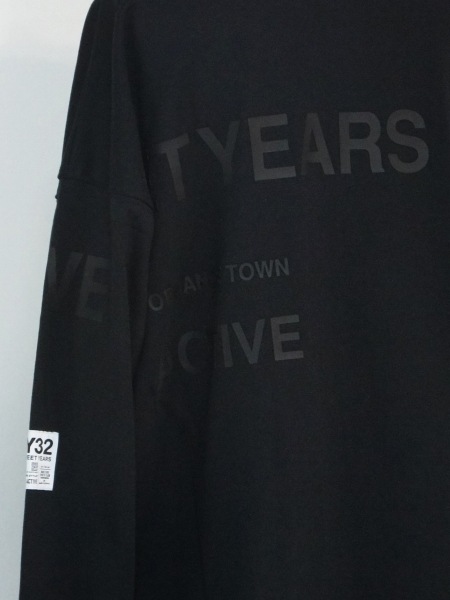 SY32 by SWEET YEARS��BIG SILHOUETTE HEAVY P/O CREW��BLACK�ڥ����磻�����ƥ��ȥ��Х����������ȥ��䡼����