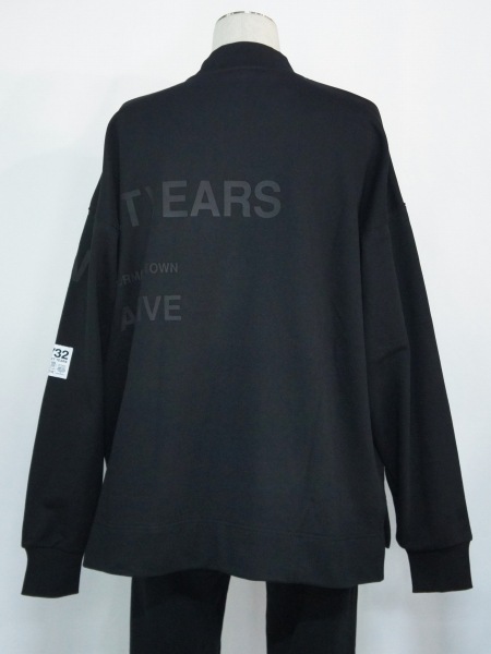 SY32 by SWEET YEARS��BIG SILHOUETTE HEAVY P/O CREW��BLACK�ڥ����磻�����ƥ��ȥ��Х����������ȥ��䡼����