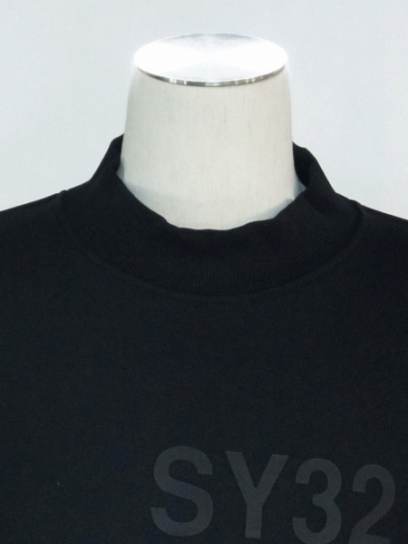 SY32 by SWEET YEARS��BIG SILHOUETTE HEAVY P/O CREW��BLACK�ڥ����磻�����ƥ��ȥ��Х����������ȥ��䡼����