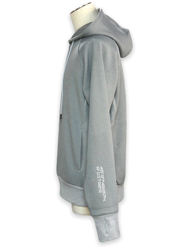 SY32 by SWEET YEARS��DOUBLE KNIT EMBOSS LOGO P/O HOODIE��GRAY�ڥ����磻�����ƥ��ȥ��Х����������ȥ��䡼����