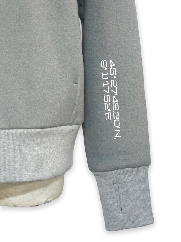 SY32 by SWEET YEARS��DOUBLE KNIT EMBOSS LOGO P/O HOODIE��GRAY�ڥ����磻�����ƥ��ȥ��Х����������ȥ��䡼����