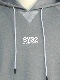 SY32 by SWEET YEARS��DOUBLE KNIT EMBOSS LOGO P/O HOODIE��GRAY�ڥ����磻�����ƥ��ȥ��Х����������ȥ��䡼����