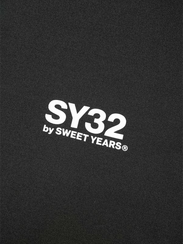 ZIP�ա��ǥ��� RASH GUARD BASIC ZIP HOODIE BLACK SY32 by SWEET YEARS �����磻�����ƥ��ȥ��Х����������ȥ��䡼��