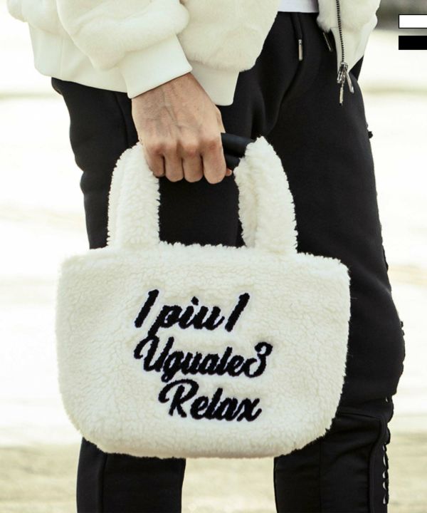 �ܥ������ߥ˥ȡ��ȥХå� �ۥ磻��  1PIU1UGUALE3 RELAX ���Υԥ����Υ���������ȥ� ���å���