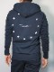 SY32 by SWEET YEARS��WORLD STAR ZIP HOODIE��NAVY