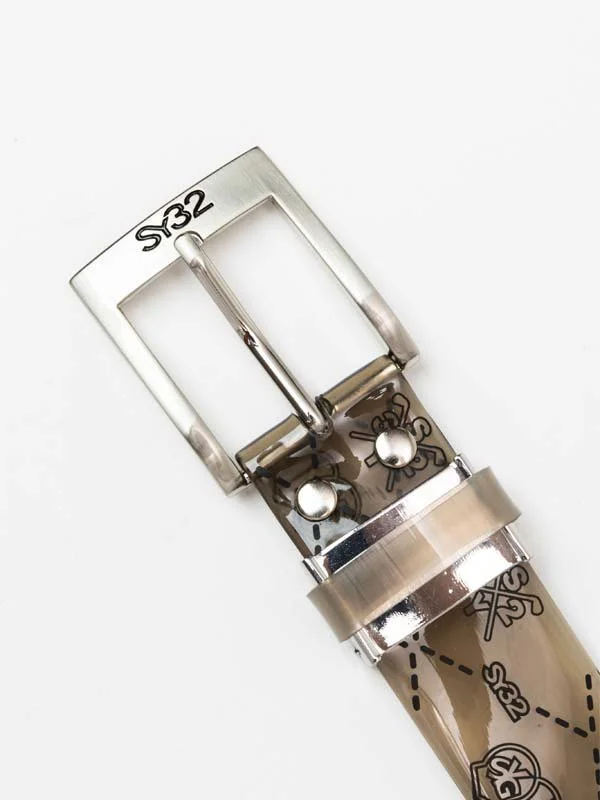 ����ե٥�� PATTERNED CLEAR BELT SY32 by SWEET YEARS GOLF �����磻�����ƥ��ȥ��Х����������ȥ��䡼���������