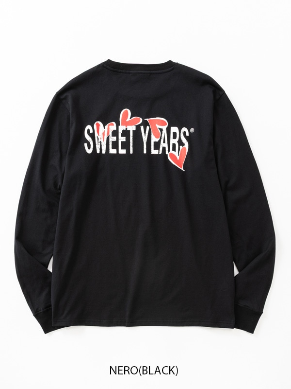 30%OFF ĹµT����� T-shirt L/S (BIG) BLACK SWEET YEARS ���������ȥ��䡼��