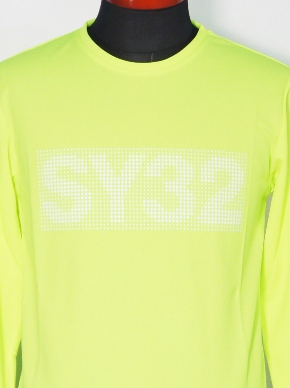 SY32 by SWEET YEARS��DOT LOGO L/S TEE��YELLOW ���:6,600��