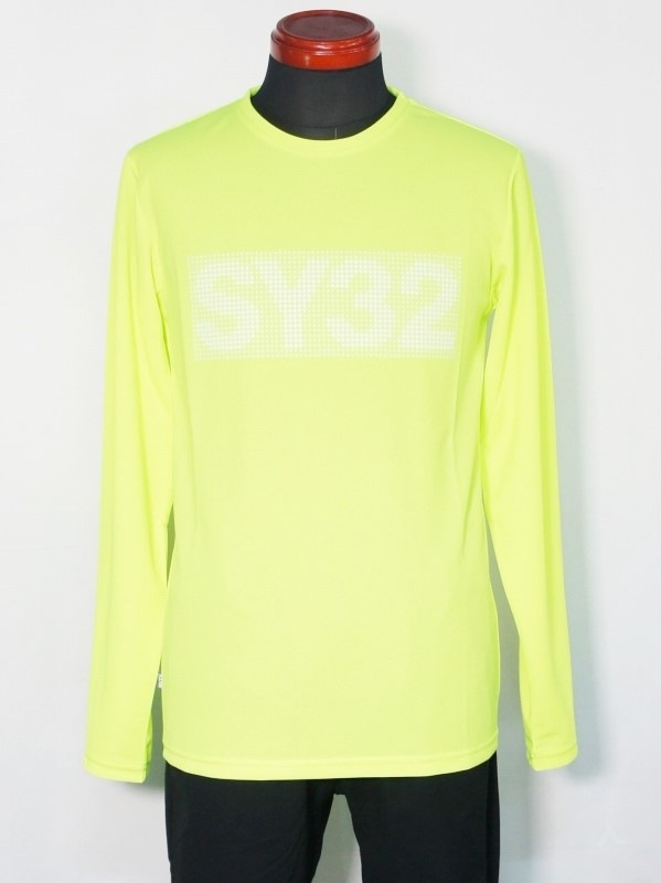 SY32 by SWEET YEARS��DOT LOGO L/S TEE��YELLOW ���:6,600��