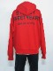 �ں��������ͽ�������SY32 by SWEET YEARS��BIG SILHOUETTE HEAVY ZIP HOODIE��RED�ڥ����磻�����ƥ��ȥ��Х����������ȥ��䡼����