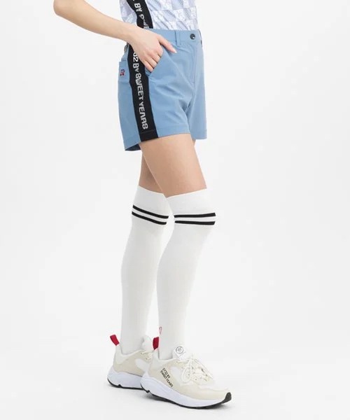 ��ǥ����� ���硼�ȥѥ�� WOMEN'S Carvico 404 SIDE LINE SHORTS SAX SY32 by SWEET YEARS GOLF �����磻�����ƥ����ȥ��Х����������ȥ��䡼���������