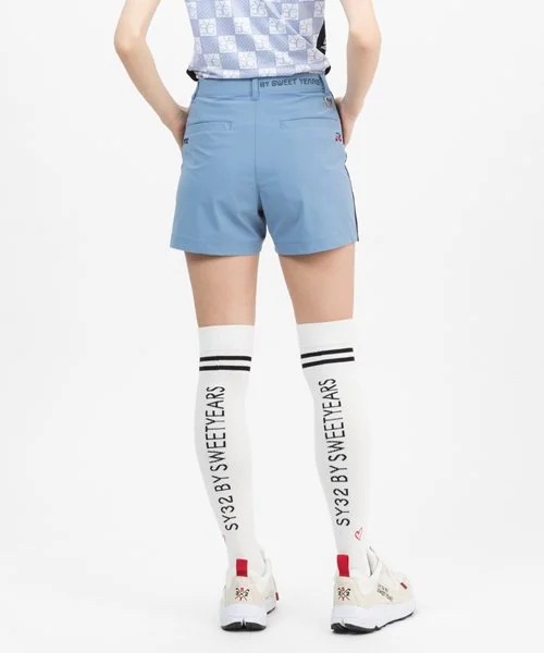 ��ǥ����� ���硼�ȥѥ�� WOMEN'S Carvico 404 SIDE LINE SHORTS SAX SY32 by SWEET YEARS GOLF �����磻�����ƥ����ȥ��Х����������ȥ��䡼���������