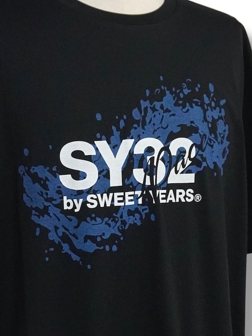 30%OFF T WAVELOGO LOOSE FIT S/S TEE BLACK SY32 by SWEET YEARS 磻ƥȥХȥ䡼