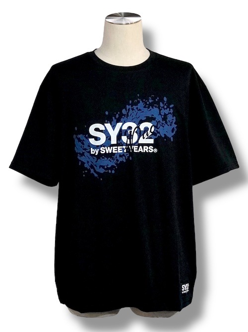 30%OFF T WAVELOGO LOOSE FIT S/S TEE BLACK SY32 by SWEET YEARS 磻ƥȥХȥ䡼