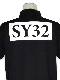 SY32 by SWEET YEARS�֡�GOLF��BIG LOGO KANOKO POLO�� BLACK
