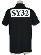 SY32 by SWEET YEARS�֡�GOLF��BIG LOGO KANOKO POLO�� BLACK