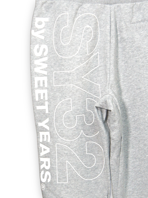 �������åȥѥ�� BACK BIG LOGO SWEAT PANTS GRAY SY32 by SWEET YEARS �����磻�����ƥ����ȥ��Х����������ȥ��䡼��