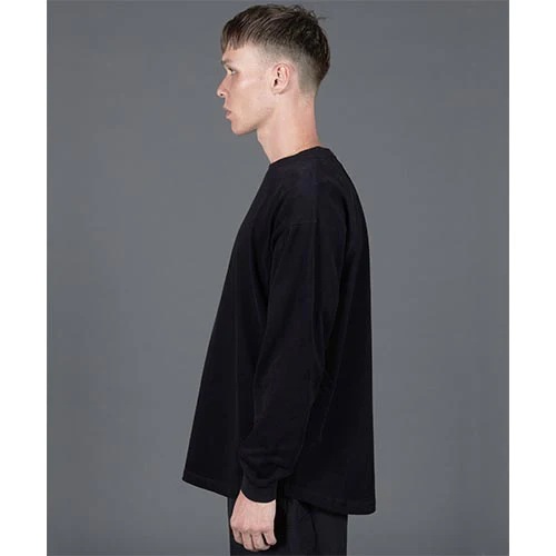Cashtouch L/S Tee FHLT-0132 BLACK FORTUNA HOMME �ե���ȥ��ʥ���