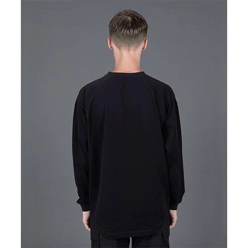 Cashtouch L/S Tee FHLT-0132 BLACK FORTUNA HOMME �ե���ȥ��ʥ���