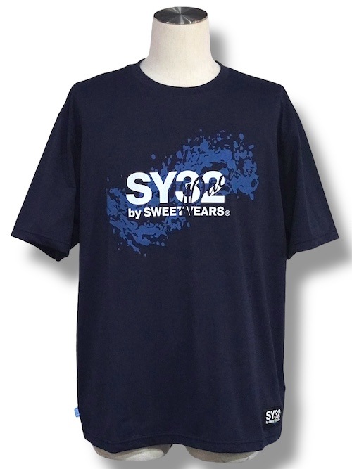 30%OFF T WAVELOGO LOOSE FIT S/S TEE NAVY SY32 by SWEET YEARS 磻ƥȥХȥ䡼