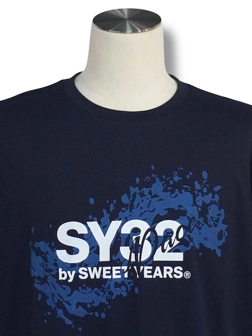 30%OFF T WAVELOGO LOOSE FIT S/S TEE NAVY SY32 by SWEET YEARS 磻ƥȥХȥ䡼