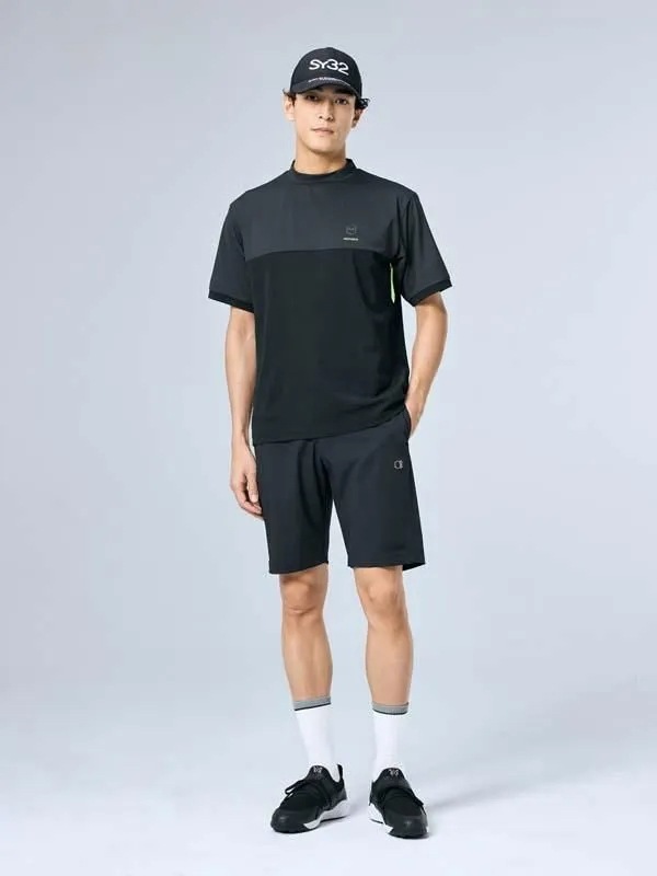 ��å��ͥå������ FRASH POINT MOCK BLACK SY32 by SWEET YEARS GOLF