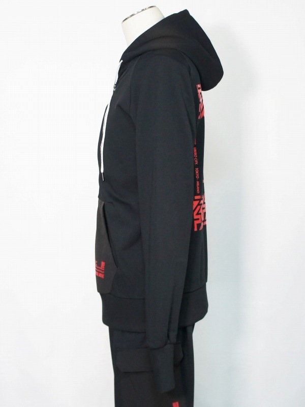 ���åץѡ����� SY32 by SWEET YEARS��HYDROFUGE HOODIE��BLACK��RED