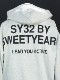 SY32 by SWEET YEARS��BIG SILHOUETTE HEAVY ZIP HOODIE��GRAY�ڥ����磻�����ƥ��ȥ��Х����������ȥ��䡼����