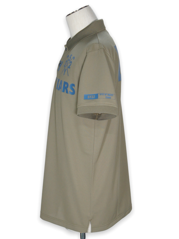 �ݥ������ BIG LOGO KANOKO POLO KHAKI SY32 by SWEET YEARS GOLF