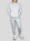 SY32 by SWEET YEARS��SLASH BIG LOGO PO HOODIE��GRAY