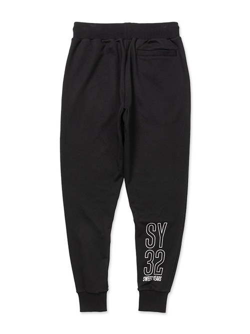 åȥѥ BASIC SWEAT LONG PANTS(col.variation) BLACK SY32 by SWEET YEARS 磻ƥȥХȥ䡼