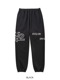 �������åȥѥ�� SERIF TYPE LOGO SWEAT PANTS BLACK SY32 by SWEET YEARS �����磻�����ƥ����ȥ��Х����������ȥ��䡼��