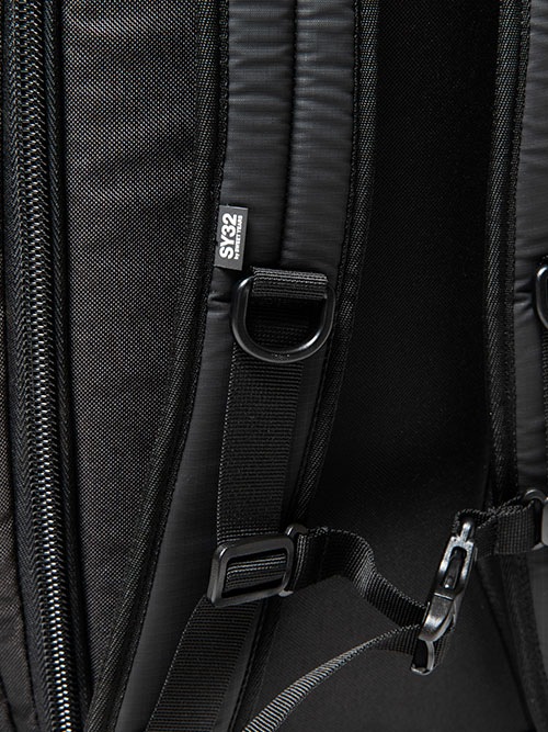 SY32 by SWEET YEARS「【LINNELL'S】×BIG LOGO BACKPACK」BLACK