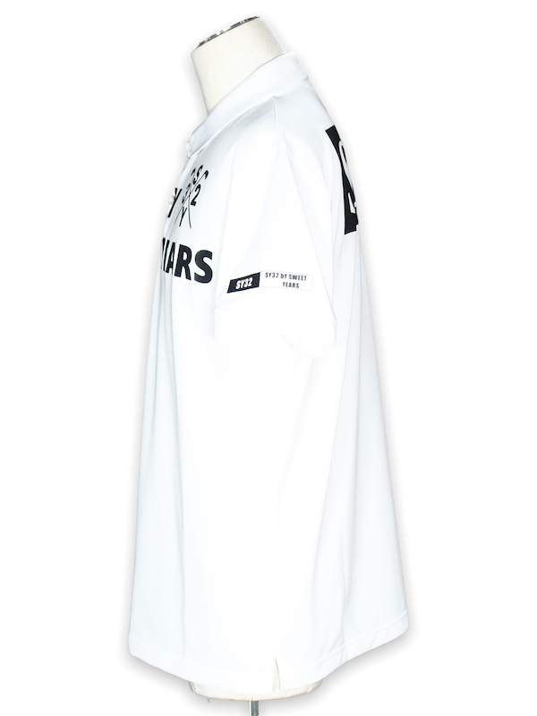 �ݥ������ BIG LOGO KANOKO POLO WHITE SY32 by SWEET YEARS GOLF