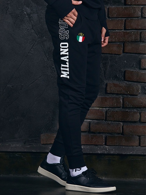 �������åȥѥ��SIDE EXCHANGE SWEAT PANTS BLACK SY32 by SWEET YEARS �����磻�����ƥ����ȥ��Х����������ȥ��䡼��
