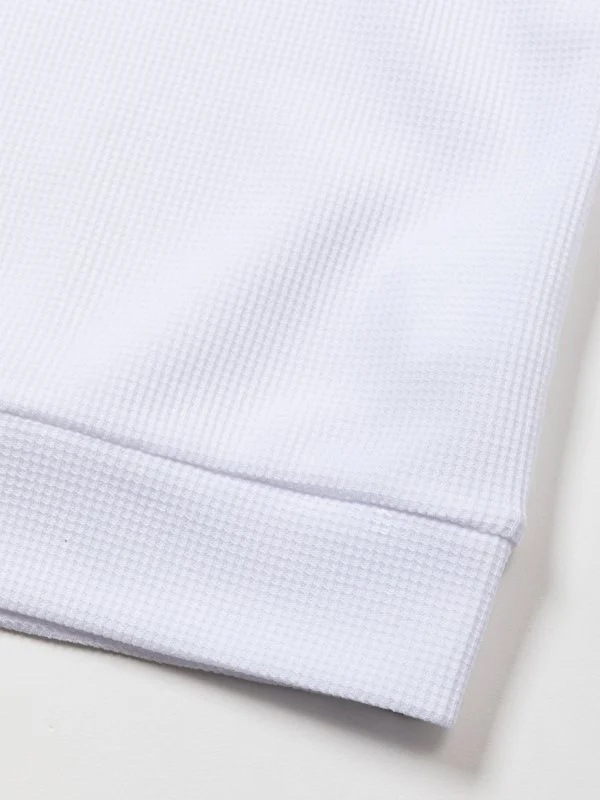 åͥå ۥ磻 MINI WAFFLE HALF MOCK WHITE SY32 by SWEET YEARS GOLF