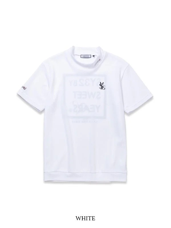 åͥå ۥ磻 MINI WAFFLE HALF MOCK WHITE SY32 by SWEET YEARS GOLF