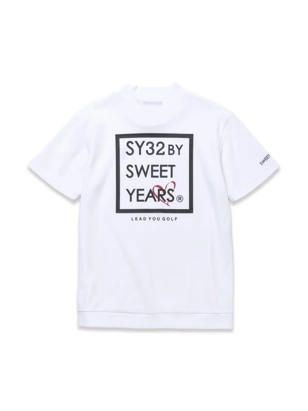 åͥå ۥ磻 MINI WAFFLE HALF MOCK WHITE SY32 by SWEET YEARS GOLF