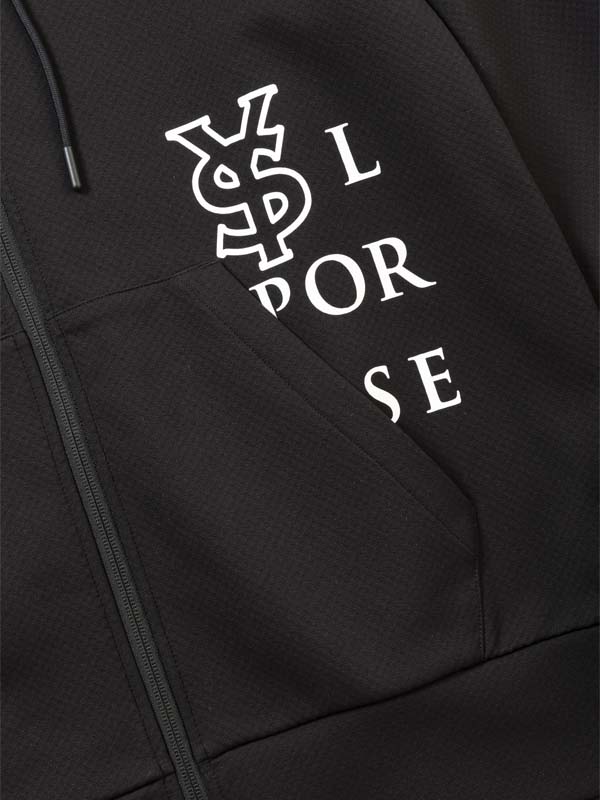 ZIP�ա��ǥ��� SPIRAL KNIT ZIP HOODIE BLACK SY32 by SWEET YEARS �����磻�����ƥ��ȥ��Х����������ȥ��䡼��