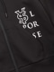 ZIP�ա��ǥ��� SPIRAL KNIT ZIP HOODIE BLACK SY32 by SWEET YEARS �����磻�����ƥ��ȥ��Х����������ȥ��䡼��