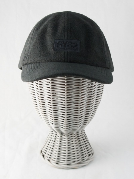 SY32 by SWEET YEARS ��FLEECE BOX LOGO CAP��BLACK