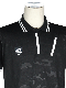 SY32 by SWEET YEARS��EMBOSS CAMO ZIP POLO�� BLACK
