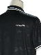 SY32 by SWEET YEARS��EMBOSS CAMO ZIP POLO�� BLACK