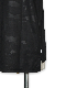 SY32 by SWEET YEARS��EMBOSS CAMO ZIP POLO�� BLACK