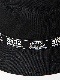 SY32 by SWEET YEARS��TAPE LOGO BUCKET HAT��BLACK