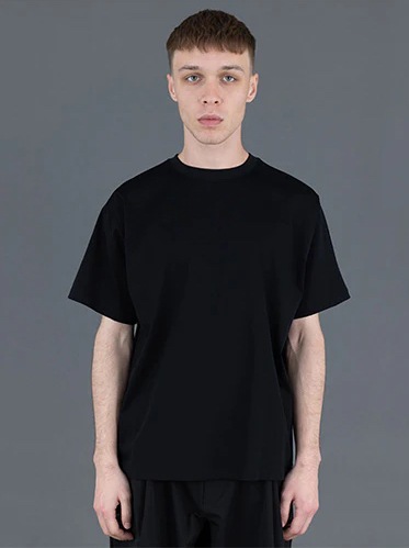 T����� GIZA Premium Crewneck Tee FHCT-0115 BLACK FORTUNA HOMME �ե���ȥ��ʥ���