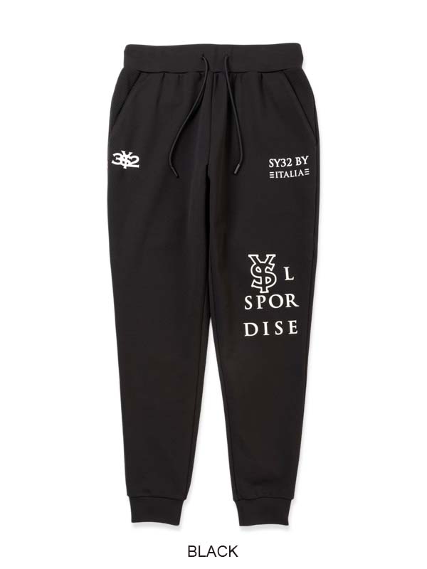 ���祬���ѥ�� SPIRAL KNIT PANTS BLACK SY32 by SWEET YEARS �����磻�����ƥ����ȥ��Х����������ȥ��䡼��