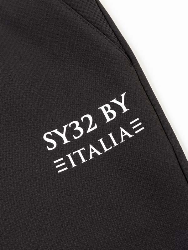 ���祬���ѥ�� SPIRAL KNIT PANTS BLACK SY32 by SWEET YEARS �����磻�����ƥ����ȥ��Х����������ȥ��䡼��
