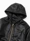 �ե������쥶���֥륾�� FAKE LEATHER ZIP HOODIE BLACK SY32 by SWEET YEARS �����磻�����ƥ��ȥ��Х����������ȥ��䡼��