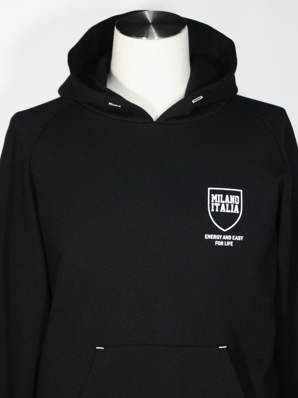 SY32 by SWEET YEARS��SHIELD LOGO P/O HOODIE��BLACK�ڥ����磻�����ƥ��ȥ��Х����������ȥ��䡼����